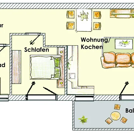 Apartament Brise Stadtvilla Blumenhof App 09 *